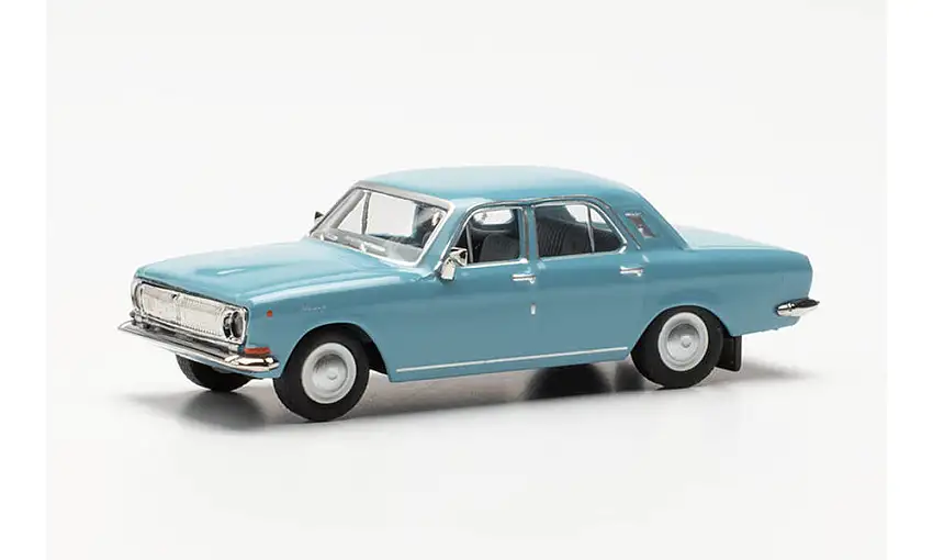 Herpa Wolga M24, pastellblau, #024334-004