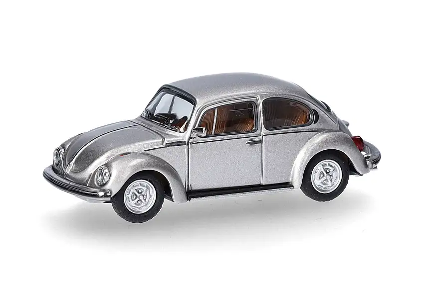 Herpa Volkswagen VW Käfer 1303, silber metallic, #430982
