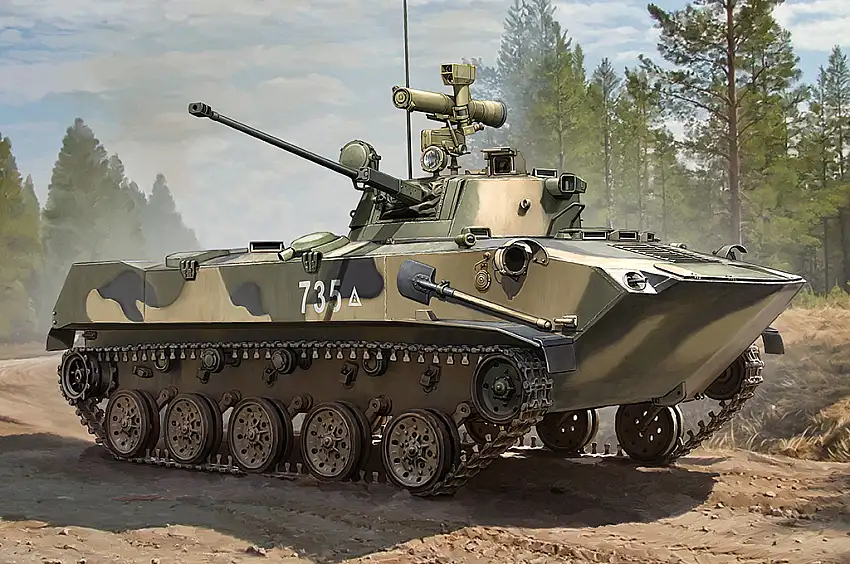 Hobby Boss Russian / Soviet BMD-2 "Budka" Gefechtsfahrzeug, #80155