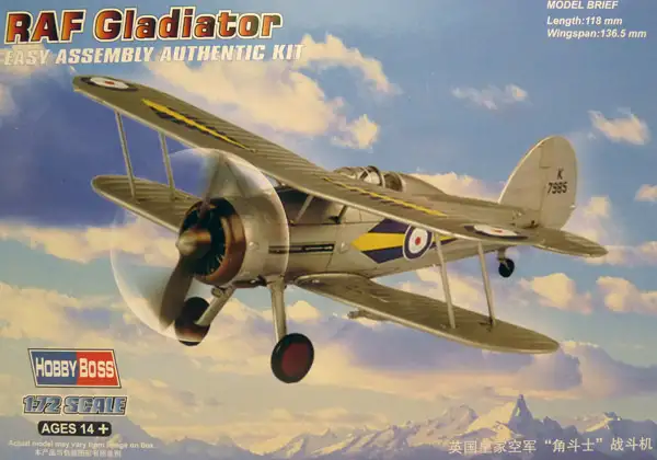 Hobby Boss RAF Gladiator #80289