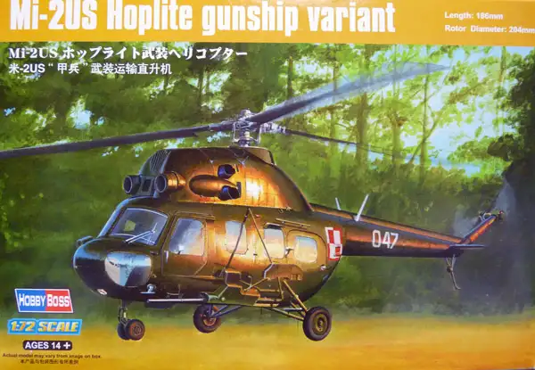 Hobby Boss Mil Mi-2US Hoplite gunship variant #87242