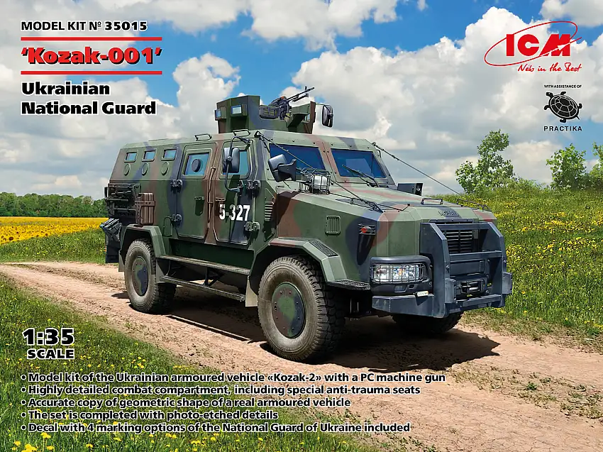 ICM Kozak-001 der Ukrainischen Nationalgarde (Ukrainian National Guard) #35015