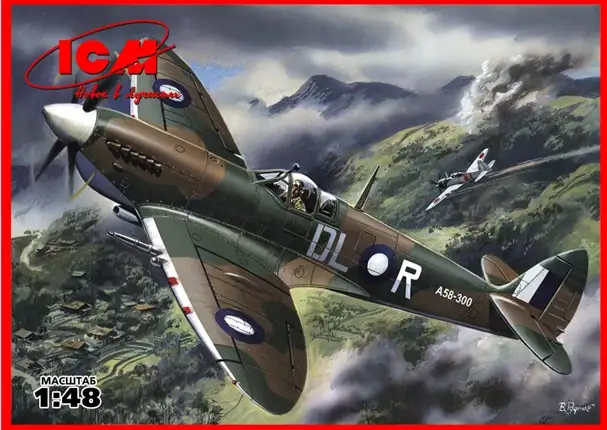ICM Spitfire Mk. VIII British fighter #48067