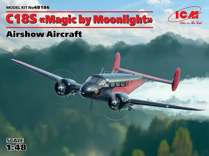 ICM C18S "Magic by Moonlight" airshow aircraft, #48186