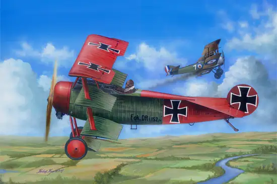 I love kit Fokker Dr.I Dreidecker, #62403