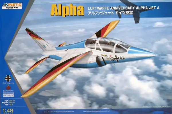 Kinetic Dassault Aviation / Dornier Flugzeugwerke Alpha Jet A Bundes-Luftwaffe, #K48087