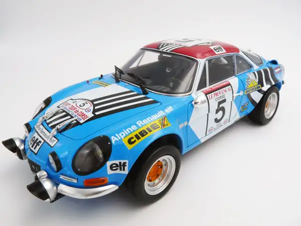 Kyosho Alpine Renault A110 1973 #5 Tour de Corse Rally, #08485B