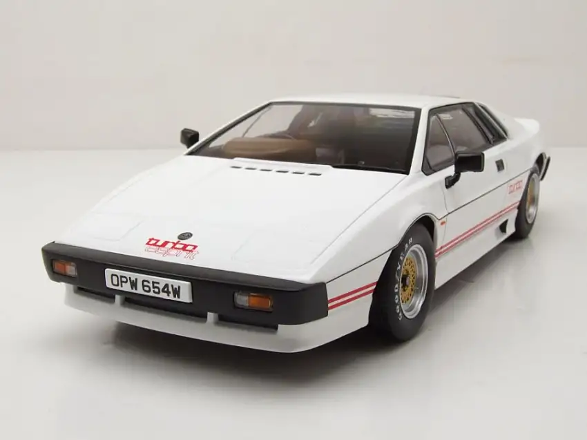 Lotus Esprit Turbo 1981 weiß James Bond Modellauto 1:18 KK Scale