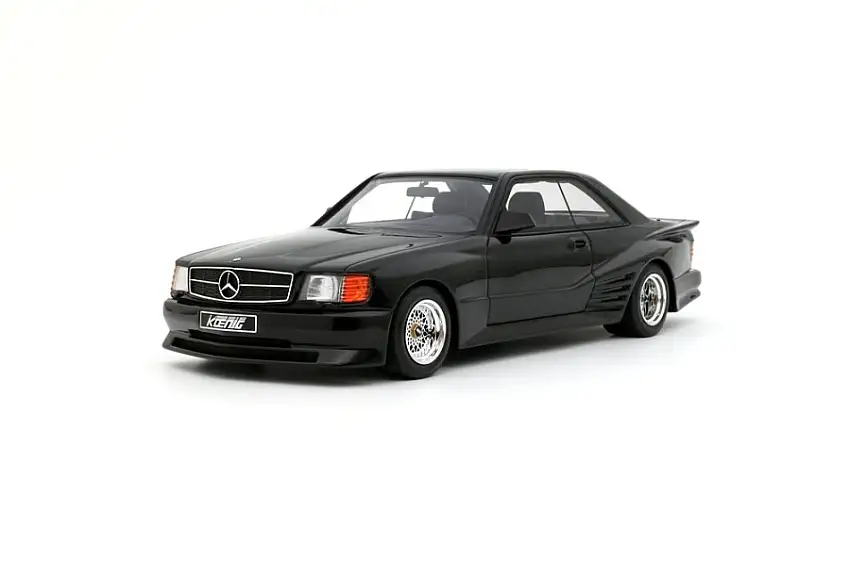 Mercedes 560 SEC W126 Koenig Specials 1992 schwarz Modellauto 1:18 Ottomobile