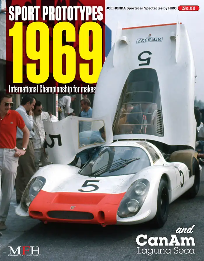 Model Factory Hiro Sport Prototype 1969 and CanAm Laguna Seca Sportscar Spectacles No.06