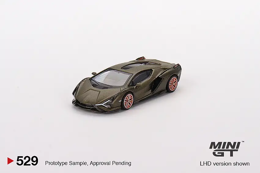 Mini GT by TSM Model Lamborghini Sián FKP 37 Presentation grün metallic, #MGT00529-L