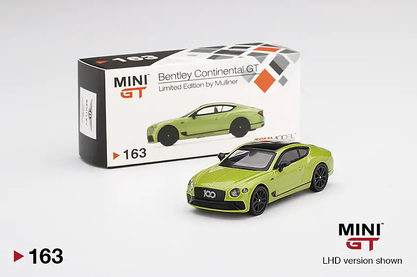 Mini GT by TSM Model Bentley Continental GT Limited Edition by Mulliner, #MGT00163-R