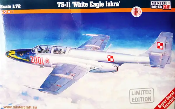 Mister Craft TS-11 Iskra Bis D "White Eagle Iskra" Polish Trainer Jet, #030186