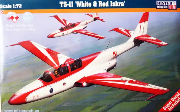 Mister Craft TS-11 Iskra Bis D "White & Red Iskra" Polish A.F. Demo Team, #030223