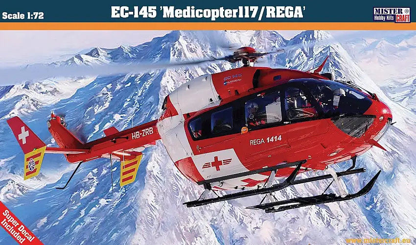 Mister Craft Eurocopter EC-145 "Medicopter 117 / REGA" Transporthubschrauber, #060312