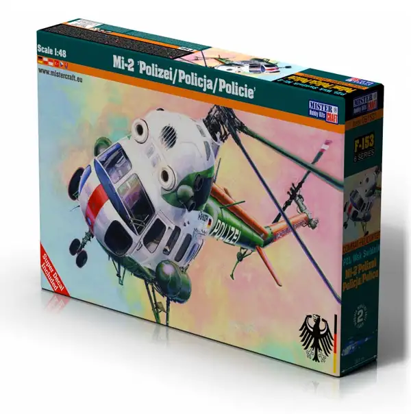 Mister Craft PZL Wsk Swidnik Mi-2 "Polizei / Policja / Policie" soviet combat helicopter #061531