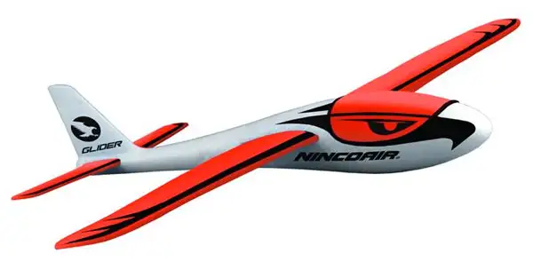 NincoAir Hand Lunch Glider rot-weiss #NH92020-1