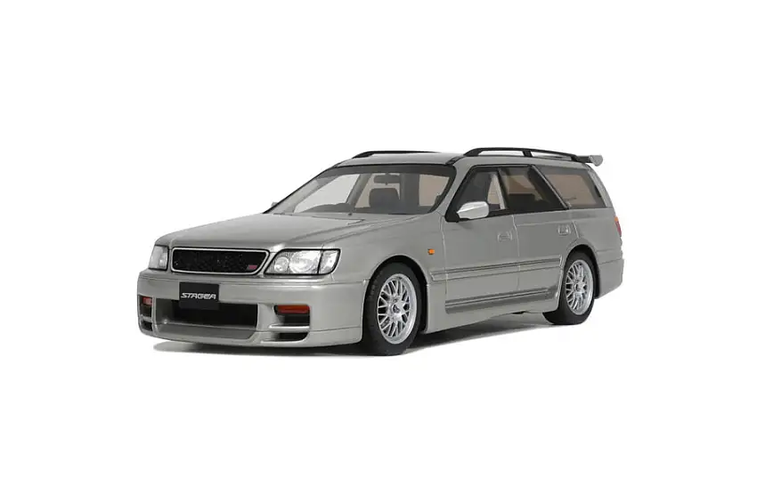 Nissan Stagea Autech Version 260 RS 1997 silber Modellauto 1:18 Ottomobile