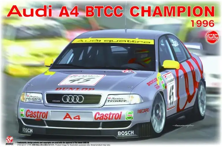 Platz / NuNu Hobby Audi A4 BTCC Champion 1996 (Frank Biela - John Bintcliffe), #PN24035
