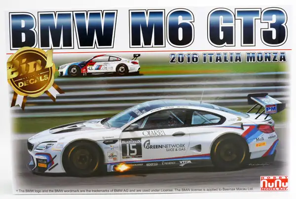 Platz / NuNu Hobby BMW M6 GT3 2016 Italia Monza, #PN24003