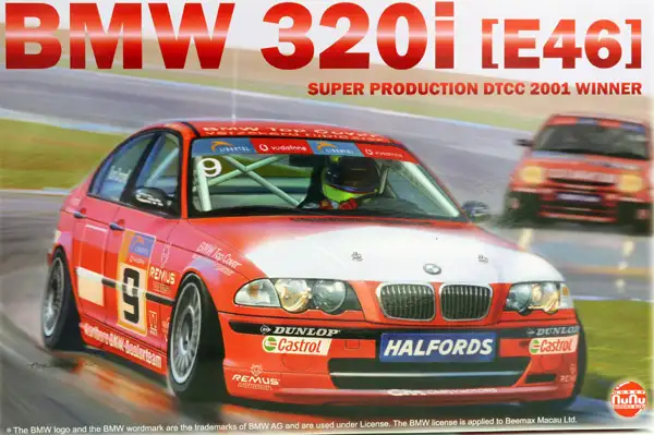 Platz / NuNu Hobby BMW 320i E46 Tourenwagen Super Production DTCC 2001 Winner, #PN24007
