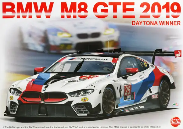 Platz / NuNu Hobby BMW M8 GTE 2019 Daytona Winner, #PN24010