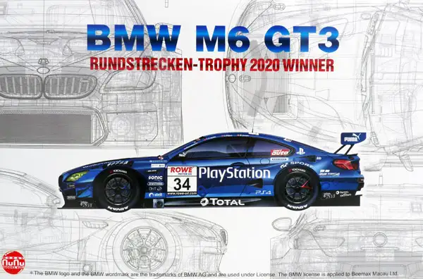 Platz / NuNu Hobby BMW M6 GT3 Walkenhorst / PlayStation Rundstrecken-Trophy 2020 Winner, #PN24027