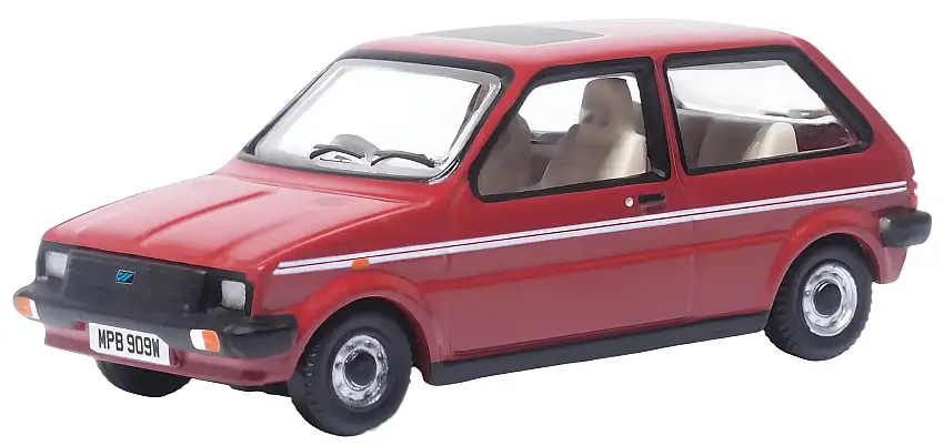 Oxford Austin Metro Emberglow red (rot) (Princess Diana), #76MET001