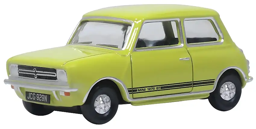 Oxford British Leyland Mini 1275 GT citron, #76MINIGT007