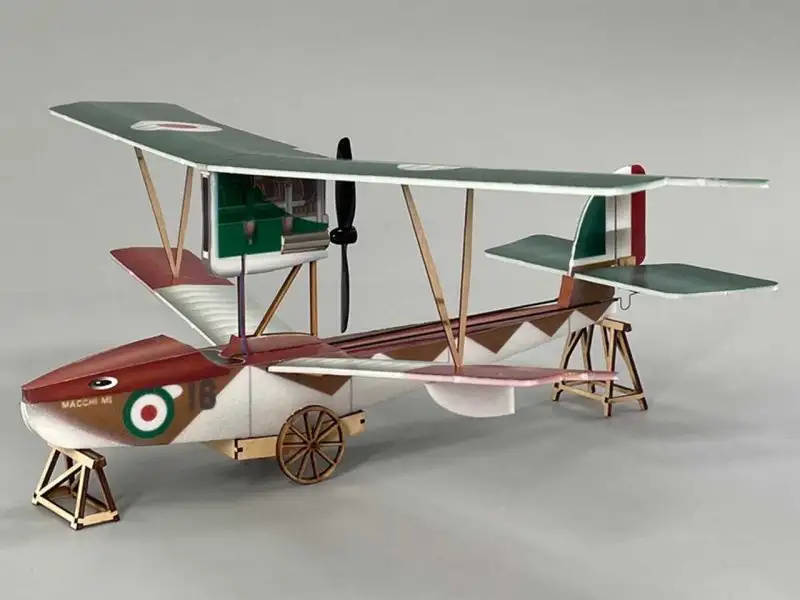 Pichler Macchi M.5 Doppeldecker-Flugboot (360 mm) #15178