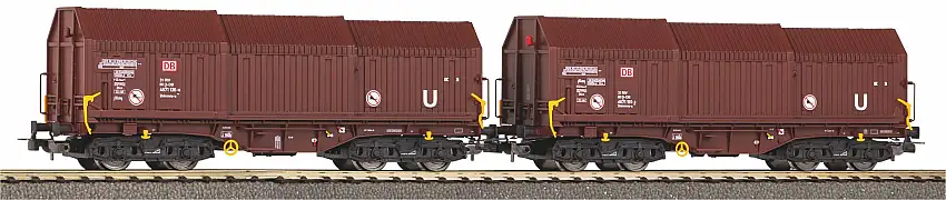 Piko Teleskophaubenwagen Shimmns-u, DB AG, 2er Set, #58293