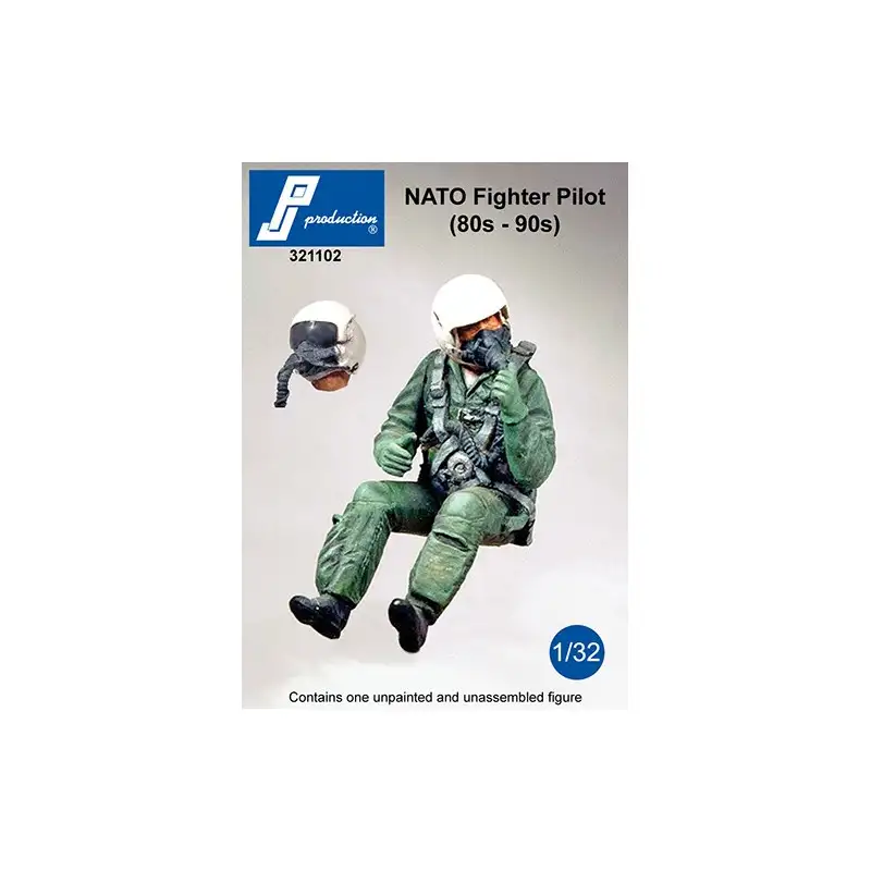 PJ Production NATO Fighter Pilot (80s - 90s) Pilotenfigur, #PJ321102
