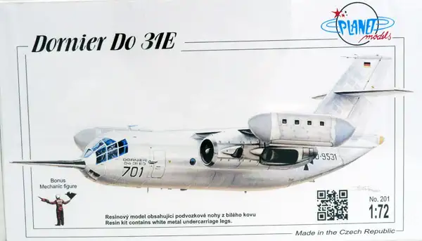 Planet models Dornier Do 31E VTOL #201