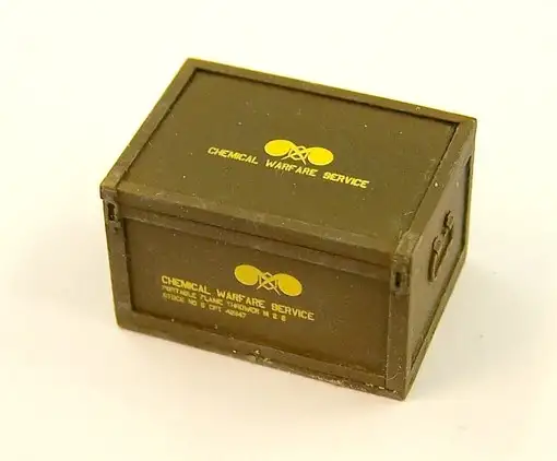 Plusmodel Box for U.S. Flame-thrower, #EL046