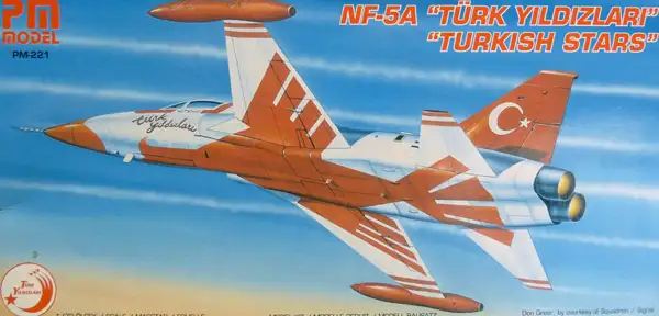 PM Model NF-5A "Türk Yildizkari" (Turkish Stars) #PM-221