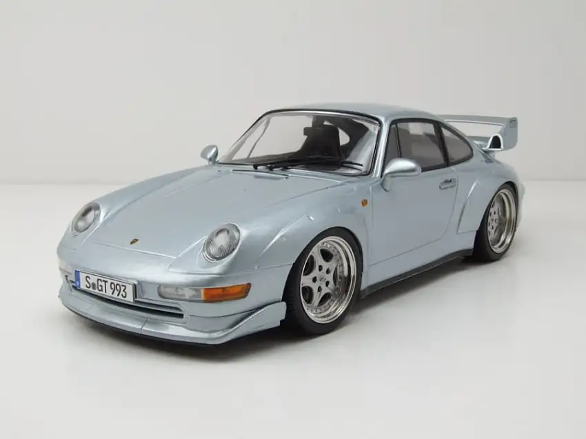 Porsche 911 (993) GT2 Speedline Felgen 1996 silber Modellauto 1:18 KK Scale
