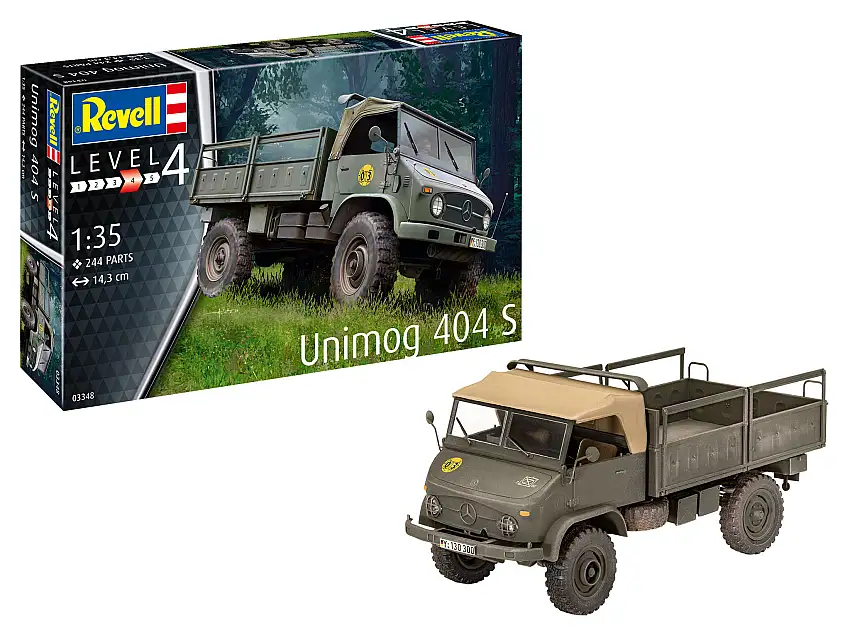 Revell Unimog U 404 S Bundeswehr #03348