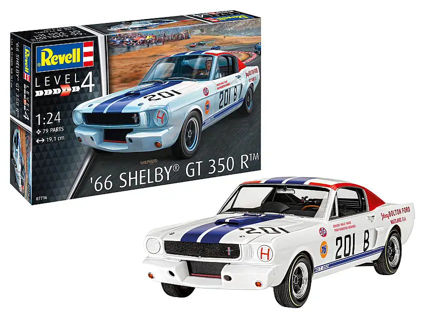 Revell ´66 Shelby Mustang GT 350 R #07716