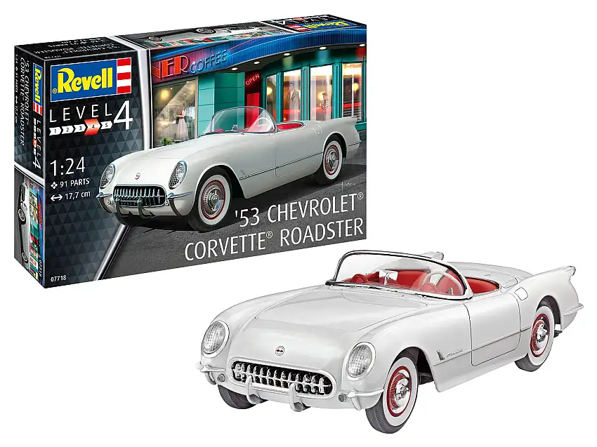 Revell ´53 Chevrolet Corvette Roadster, #07718