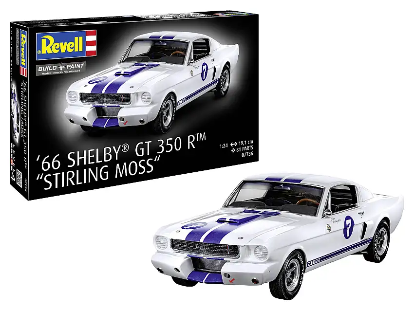 Revell ´66 Shelby Mustang GT 350 R "Stirling Moss" #07736