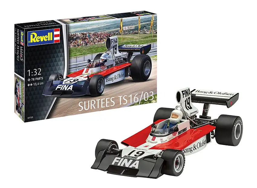 Revell Surtees TS16 / 03 #19 Jochen Maas GP Deutschland 1974, #07739