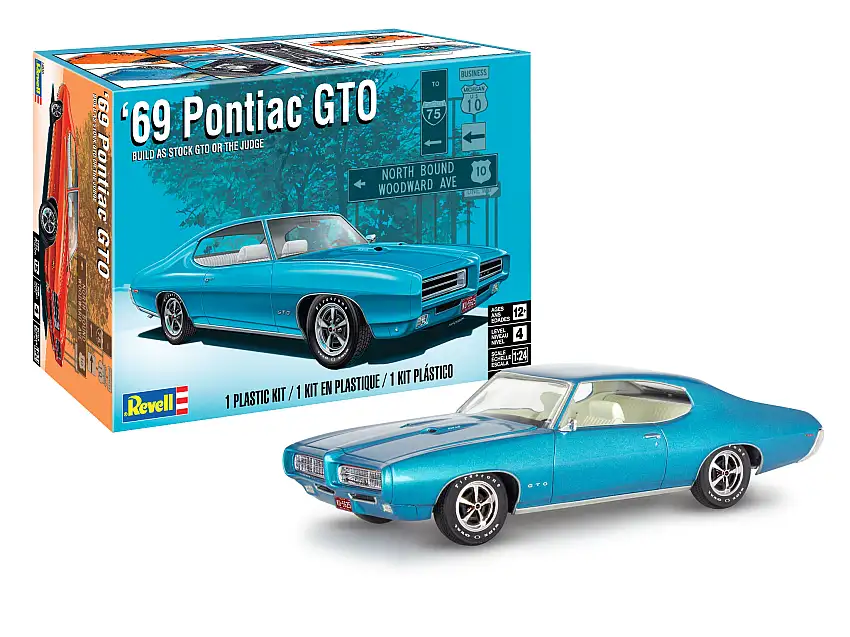 Revell USA 1969 Pontiac GTO "The Judge" 2n1-kit #14530