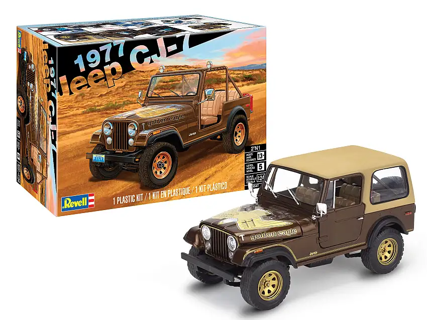 Revell USA 1977 Jeep CJ-7 #14547