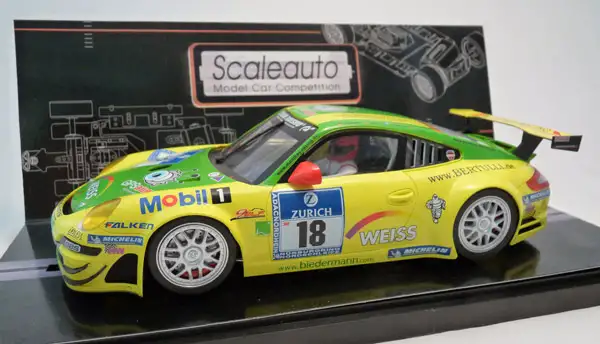 Scaleauto Porsche 911 GT3 Manthey #18 Winner 24h Nürburgring 2011 #SC-7041
