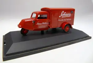 Schuco Classic Tempo Dreirad "Schuco" rot #02137