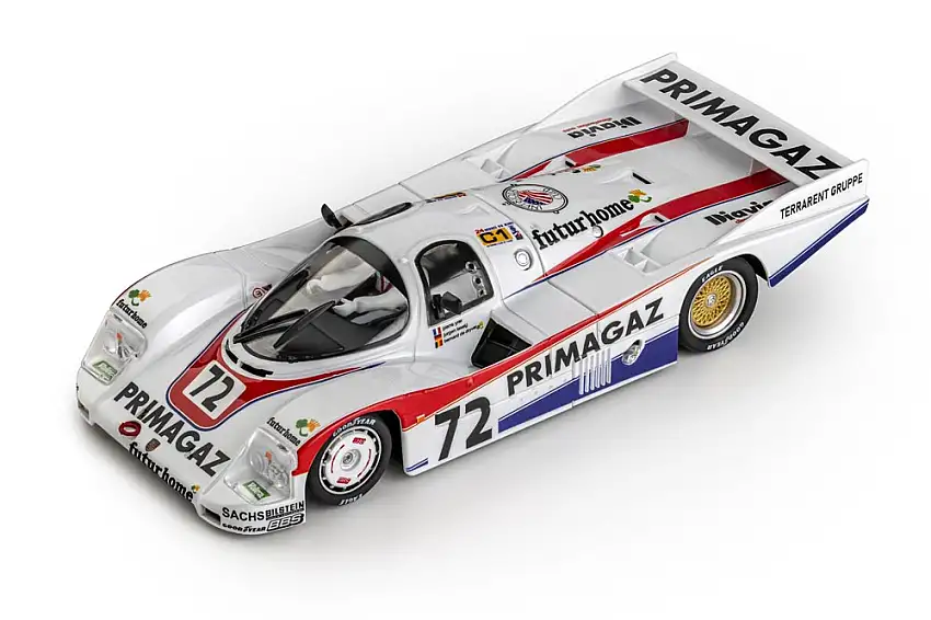 Slot.it Porsche 962C "Primagaz" 24h Le Mans 1987 #72 Jürgen Lässig / Pierre Yver / Bernard de Dryver, #CA34e