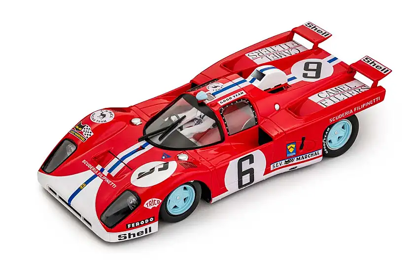 Slot.it F. 512M #6 24h Le Mans 1971, Corrado Manfredini / Giancarlo Gagliardi, #CA51d