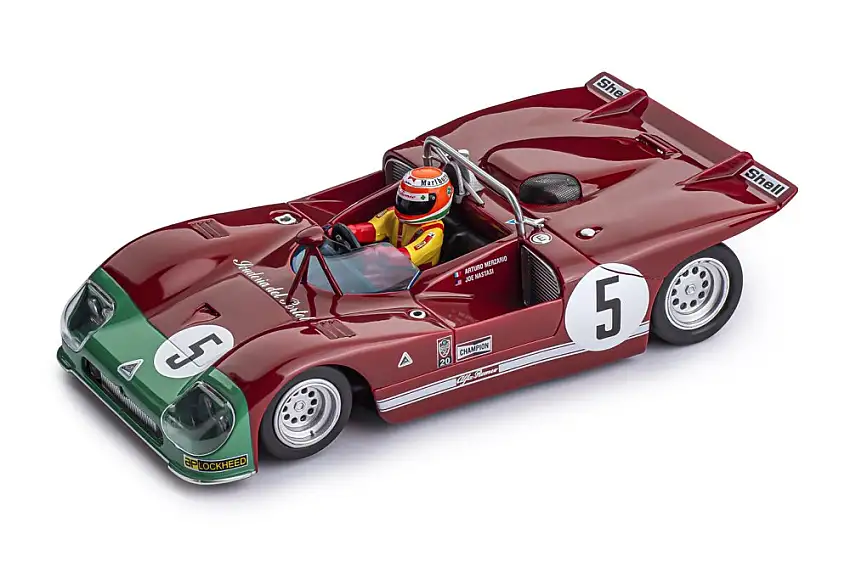 Slot.it Alfa Romeo Tipo 33/3 #5 Scuderia del Portello Pocono 2011, J. Nastasi / A. Merzario, #CA11m