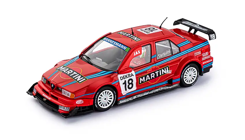 Slot.it Alfa Romeo 155 V6 TI, "Martini" #18 ITC 1996 Mugello, Gabriele Tarquini, #CA45b