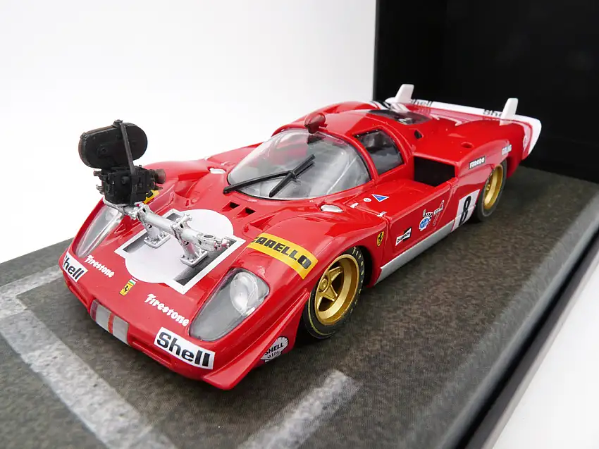Slotwings Ferrari 512S #8 camera car Making of Le Mans Collection mit Kamera-Aufbau, #E2064